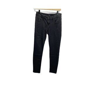 Celebrity Pink  Women's Juniors' Curvy Skinny Ankle Jeans Black Size: 1/25